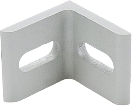 3030 90Aluminum Profile Angle Bracket 2 Hole 90 Degree Silver