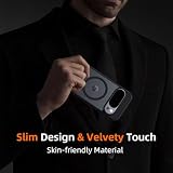 Oelrstfe do Google Pixel 10/10 Pro Cover Kompatybilny z MagSafe z 2 szt. szkła hartowanego, magnetyczny półprzezroczysty matowy futerał, [odporny na wstrząsy klasy wojskowej] emaliowane tylne etui