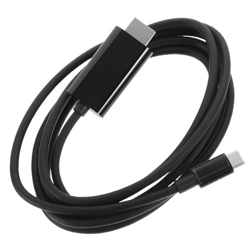 Cable USB Tipo C a salida de video LALAFINA de 1.8 metros fabricado en plástico y TPU flexible
