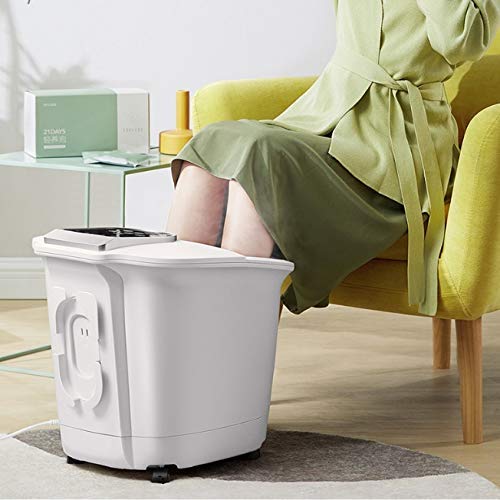 Kontrola temperatury Bąbelkowa beczka do stóp Masaż grzewczy Kąpiel stóp Elektryczna kąpiel stóp Pedicure stóp Aktywność Spa Pedicure Dorosły, Beczka do kąpieli stóp Present
