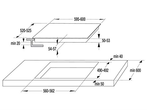 Herdset Gorenje Red Pepper Set SCX Einbauherd BCS6737E06X + Kochfeld ECD643BX – Bild 8