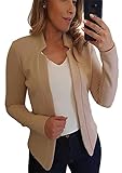 Umfassen Sie mit dieser strukturierten Jacke mit eingekerbtem Ausschnitt absolute Raffinesse. Diese tailliert geschnittene Jacke eignet sich hervorragend für alles, vom Tag im Büro bis zum Abend in der Stadt.