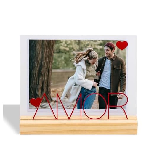 Porta-Retrato Amor Pinus Geguton Vermelho