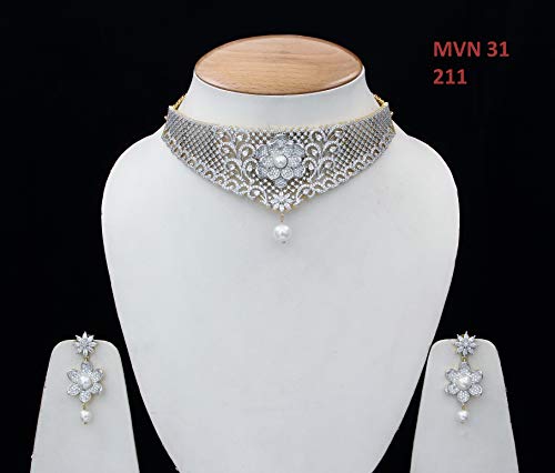 Mixed White CZ-Pearl en oro y plata para transformar tu look diario 2
