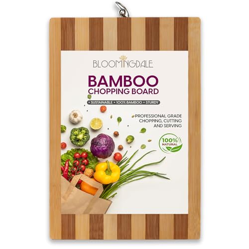 Bloomingdale Wooden Chopping Board For Kitchen Multipurpose Kitchen Accessories Items For Vegetable, Fruits Cutting Board For Rs. 199 @ 75 %
