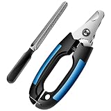 Yilisclothing Krallenschere für Hunde,Haustiere Nagelknipser Krallenschere für Katzen Krallenzange Krallenpflege Schneider Mit Nagelfeile für Haustiere, Krallenpflege für Kleintiere, 12.3 * 4.3cm