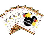 XXDecor 80 Pcs Red Cartoon 2nd Party Plates Twodles Dessert Plates Napkins Forks Tableware Kit for Boys 2nd Birthday Party Decorations Supplies - 20 Guests - Image 2
