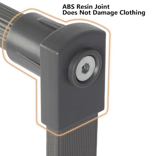 Tringle de penderie rétractable qui supporte 44 LB pour s'ajuster - 6