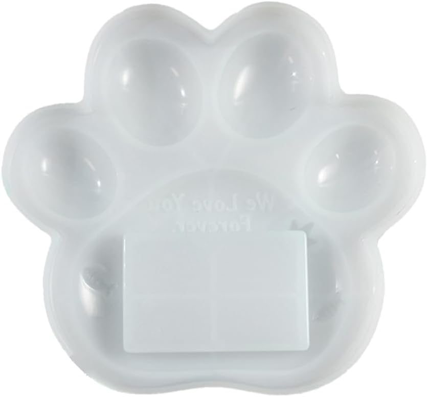 Dog Paws Photo Frame Silicone Mold Resin Mold Pet Memorial Photo Frame Molds