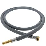 Pulldown Replacement Spray Hose Compatible with Hansgrohe Kitchen Faucets (# 88624000 Pull Down Hose Only) by Essential Values