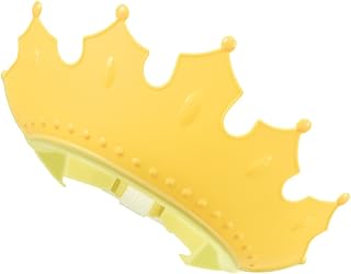 GALPADA Gorro De Champú Protección Para Ojos y Oídos Color Amarillo Material Suave De Goma Para Bañar Bebés