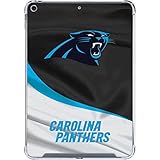 Skinit Clear Tablet Case Compatible with iPad 10.2in (9th Generation, 2019-2021) - Officially Licensed NFL Carolina Panthers Design