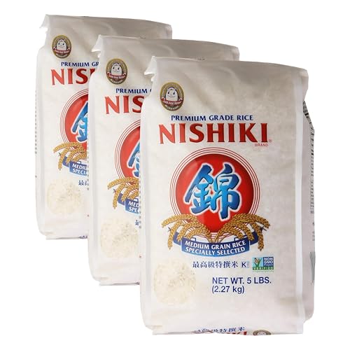 Image of Nishiki Premium Sushi Rice, 80 oz (Pack of 3)