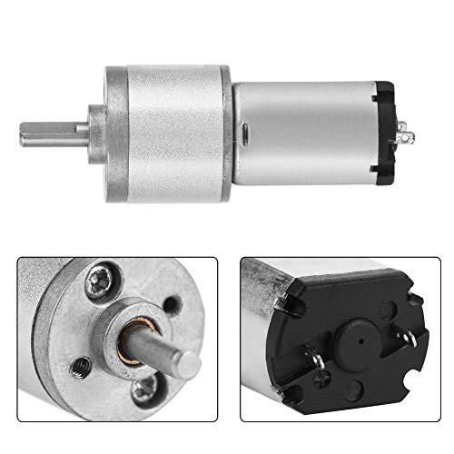 Hochpräziser DC 6V/12V Getriebemotor mit Mikrodrehzahl und hohem Drehmoment für elektronische Fahrzeugverriegelung (6V 100RPM)