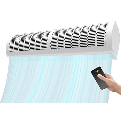 LBCZJYX air curtain machine commercial indoor wall mounted airflow barrier for entrances multiple size options