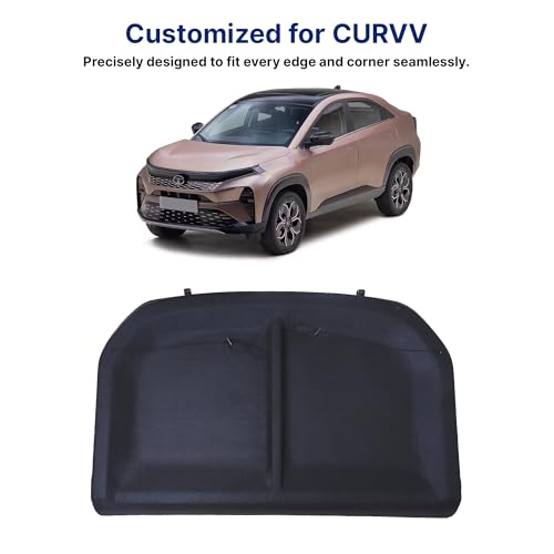 Image of Car Parcel Tray Diggi Luggage Tray in Perfect Fitting Compatible for Seltos| Does not fit with The Wiper Model on The Back Glass