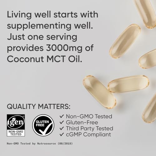 Sports Research MCT Oil Softgels