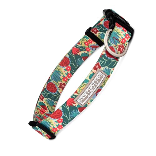 Lucky Love Dog - Adjustable Dog Collar with Easy Click Buckle for Small to Large Ones, Durable, & Comfortable for Male & Female Dogs, Pet Collar for Puppies & Adult Dogs - Ginny, Small