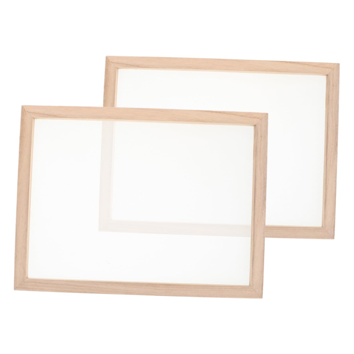 VILLCASE Traditional Papermaking Kit 2pcs Wooden Frame Mesh Screen for Boys and Girls Educational Craft