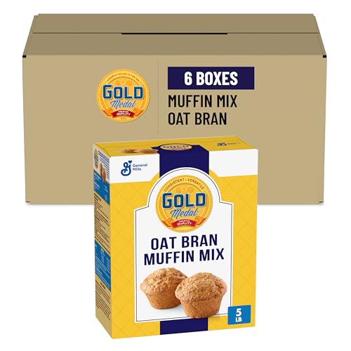 Gold Medal Muffin Mix Oat Bran, 5 Lb Box (Pack