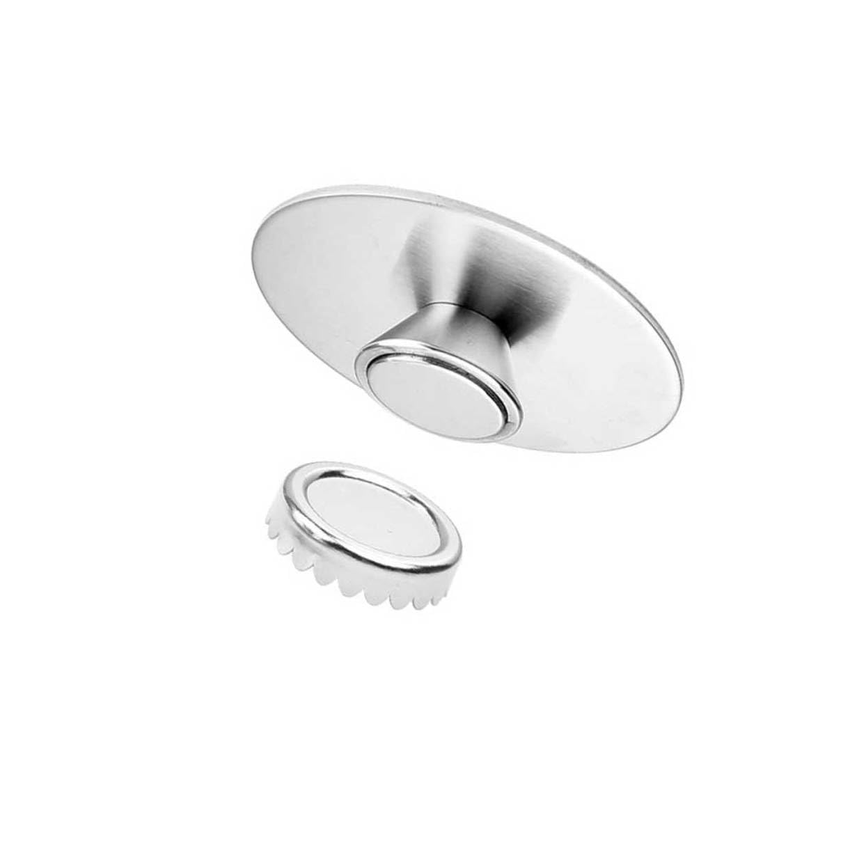 PRETYZOOM 4stücke Magnetische Seifenhalterung Wandmontierte Seifenschale Mit Abtropfgitter Für Badezimmer Rostfrei Und Installieren Elegantes Design Für Modernen Stil