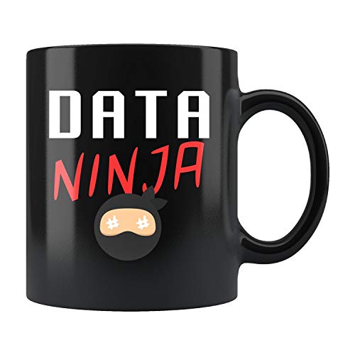 Data Ninja Mug, Data Scientist Gift, Data Scientist Mug, Data Science Mug, Data Science Gift, Big Data Gift, Big Data Coffee Mug #b145