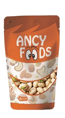 Image of Ancy Pistachios Without Shell 250g - Tasty Crunchy Healthy Nut Snack | Pista Dry Fruit | Rich in Protein, Fiber & Antioxidants | Great for Kids During Study Time and Office Breaks | Vegan Friendly Pista | Low Calorie - Pistachio Kernels