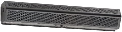 Mars Air Systems LPV260-1ECF-OB LoPro Air Curtain, 60", Electric Heated, 230V/1 Phase/60 Hz 9.5kW, Black