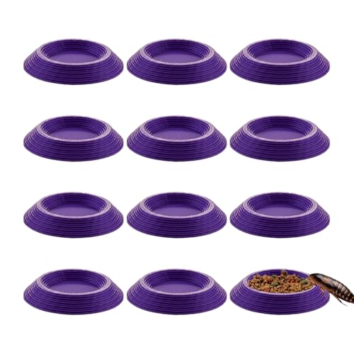 Generico 12 mangeoires ABS pour blattes dubia et isopodes
