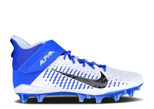Image of Nike Men's Alpha Menace Pro 2 D Football Cleats - Black /White,7M US