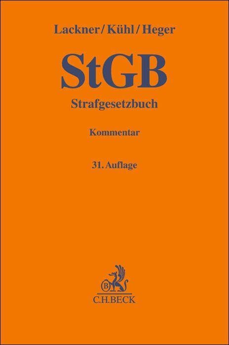Strafgesetzbuch. StGB: Kommentar (Gelbe Erläuterungsbücher)