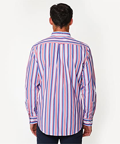 Chemise Tech Prep GANT Hommes Regular à Rayures Surf Rose