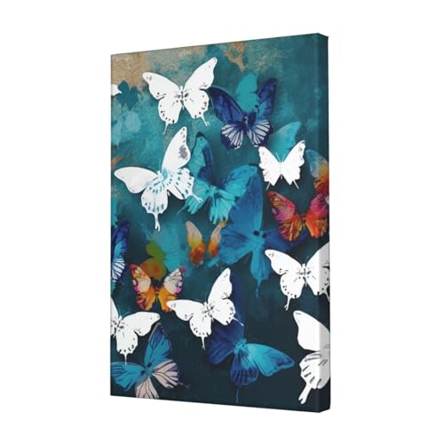 Impression sur toile de papillons LPSRTWE HD poster mural chambre bureau 30x45 cm