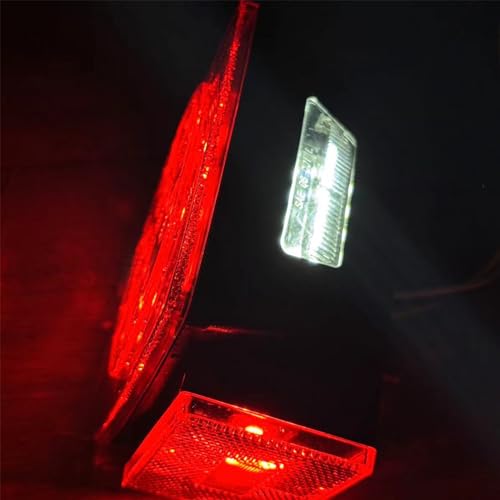 image for fouwick LED Trailer Light, License plate light, 12V Easy Install Water