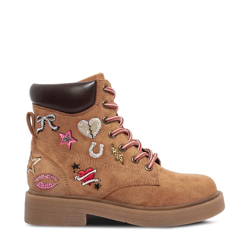 STEVE MADDEN BOTA JBEEMER-C CAFÉ PARA NIÑA
