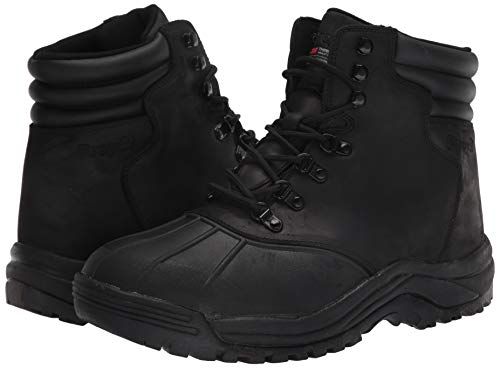 Propét Mens Blizzard Mid Lace Up Snow Casual Boots Ankle - Black - Size 9 5E #TOP6