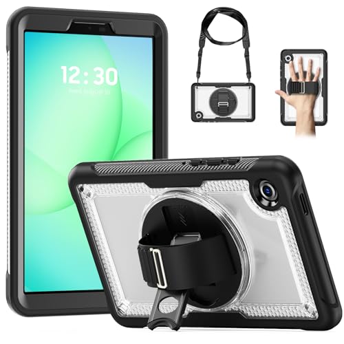 Funda para Samsung Galaxy Tab A11 y A9 8.7 con protector de pantalla y soporte de mano