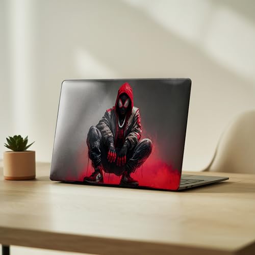 Image of NoWorries Laptop Skin for 15.6 & 14 Inch Laptop | Motivational, Superhero, Sports & Graphic Design Laptop Sticker Wrap | Premium Vinyl Laptop Cover (1Superhero, 15 x10inches)
