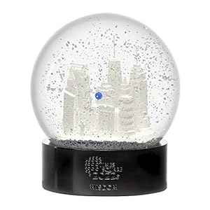 Waterford times square wisdom snowglobe  urban country home decor