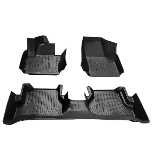 Tapis de sol pour Golf 6 (2008-2012) en TPE noir pour protection auto