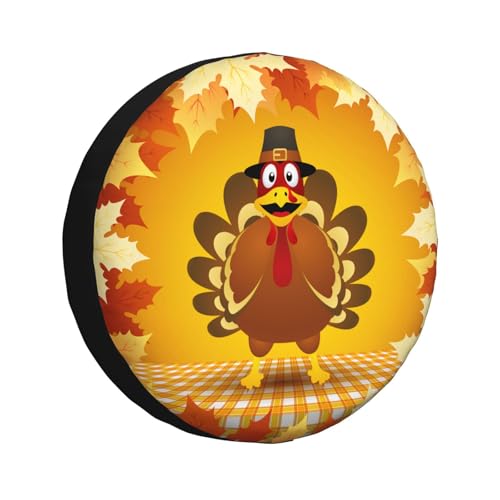 Funny Thanksgiving Spare Tire Cover Thanksgiving Turkey
