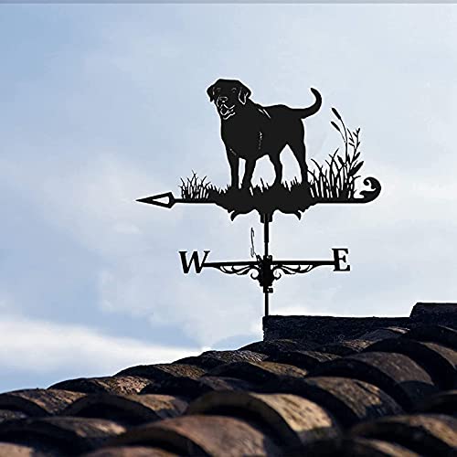Veleta para el hogar de acero inoxidable con motivo de perro 4