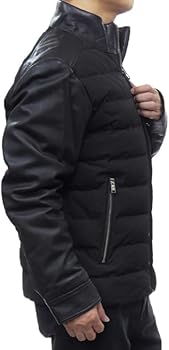 Amazon | [HUGO BOSS] [ヒューゴ ボス] メンズ 中綿 レザー