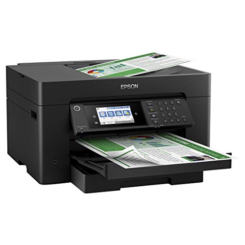 Epson Workforce Pro WF Series Wireless Wide-Format All-in-One Color Inkjet Printer - Print Scan Copy Fax Epson Workforce Pro WF Series Wireless Wide-Format All-in-One Color Inkjet Printer - Print Scan Copy Fax