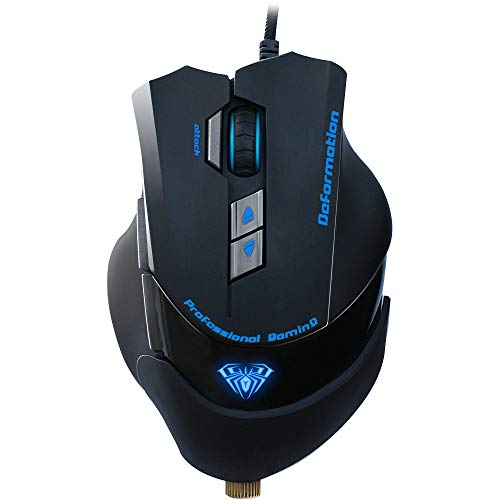 Souris Gaming Laser Aula Si-983 avec Capteur Ultra Précis 400 à 2000 DPI