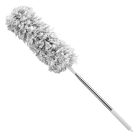 ASelected Extendable Microfiber Duster with Telescoping Pole Cover