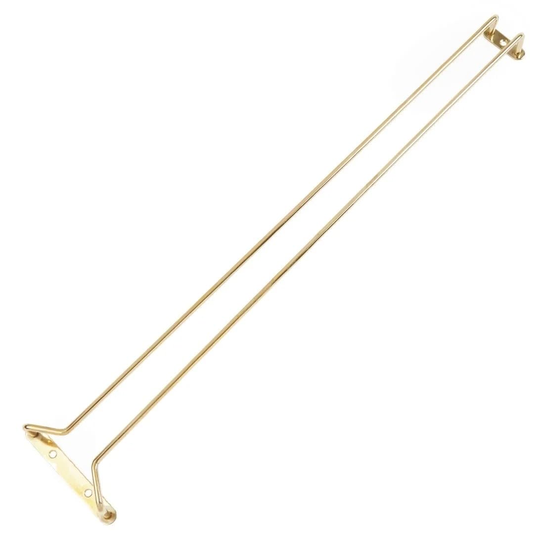 24"" Rustic finish Glass Hanger, 61cm Hanger, Rack, Holder, Kitchen Home Bar, Pub