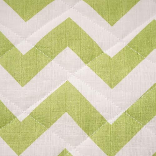 Image of Tidy Sleep Portable Diaper Changing Mat /Pad for Newborns & Infants Baby 0-24 Months Light Weight, Portable, Water Proof (Chevron Green)