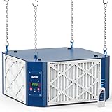 ALORAIR 360 Degree Intake Air Filtration System Woodworking - (1050/1350 CFM) with Strong Vortex Fan, Hanging Mode for Garage Works Shop, Shop Dust Collectors, Purecare 1350