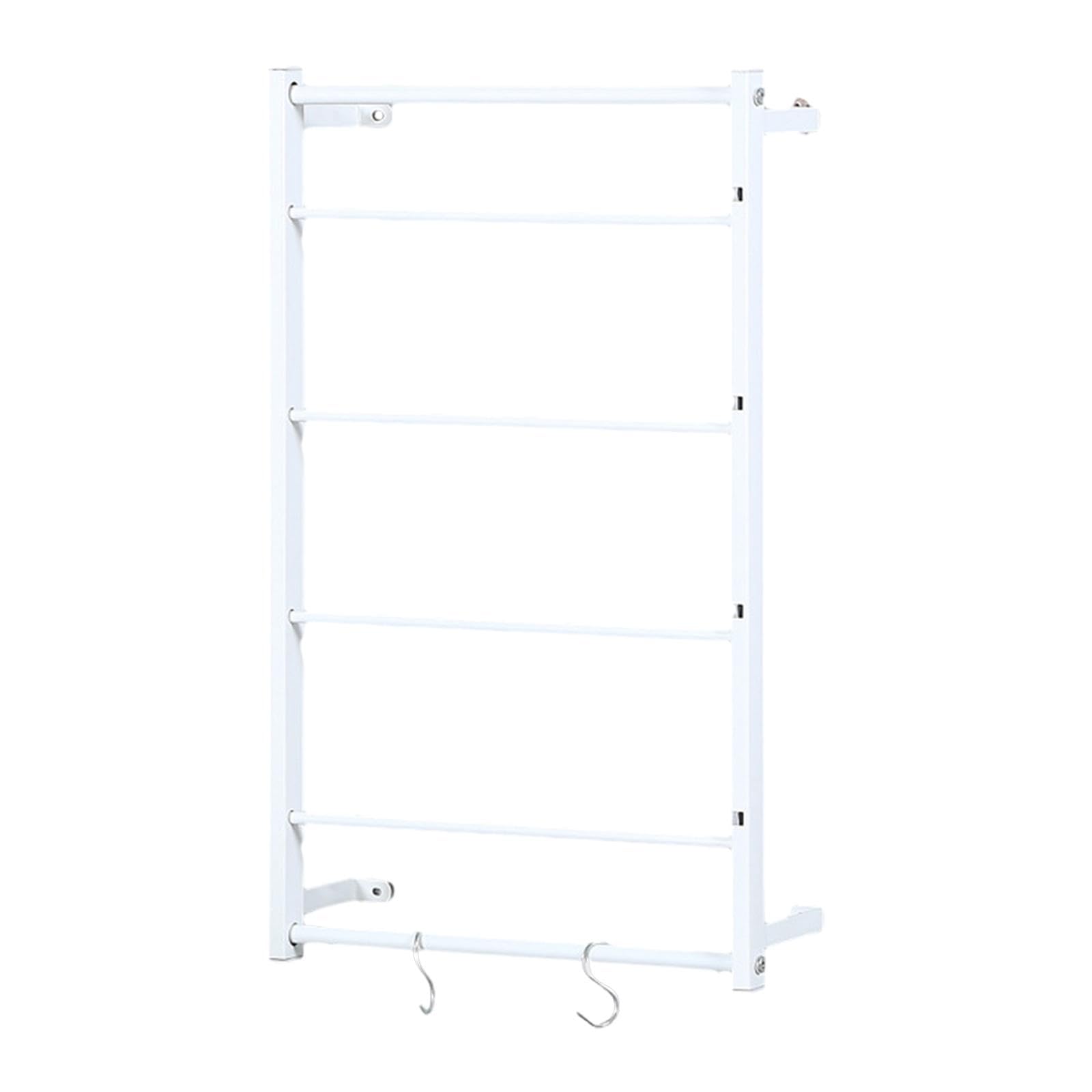 Porta rocchetti Porta Filo, espositore per Nastri, Porta Nastri per Nastri Washi, collane per fioristi, Bianco 40 cm x 67 cm